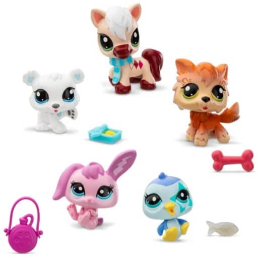 Littlest Petshop hahmot 5 kpl