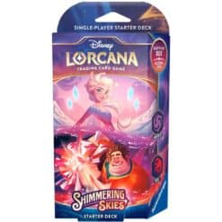 Lorcana Shimmering Skies Starter Deck Amethyst & Ruby korttipeli