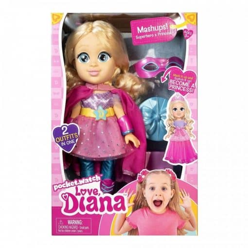 Love Diana nukke prinsessa/supersankari