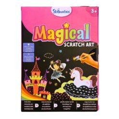 Magical Scratch Art Skillmatics raaputuskuvat yksisarvinen