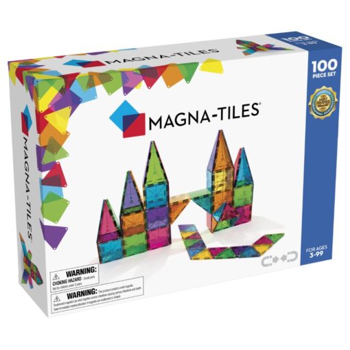 Magna-Tiles Clear Colours 100 os
