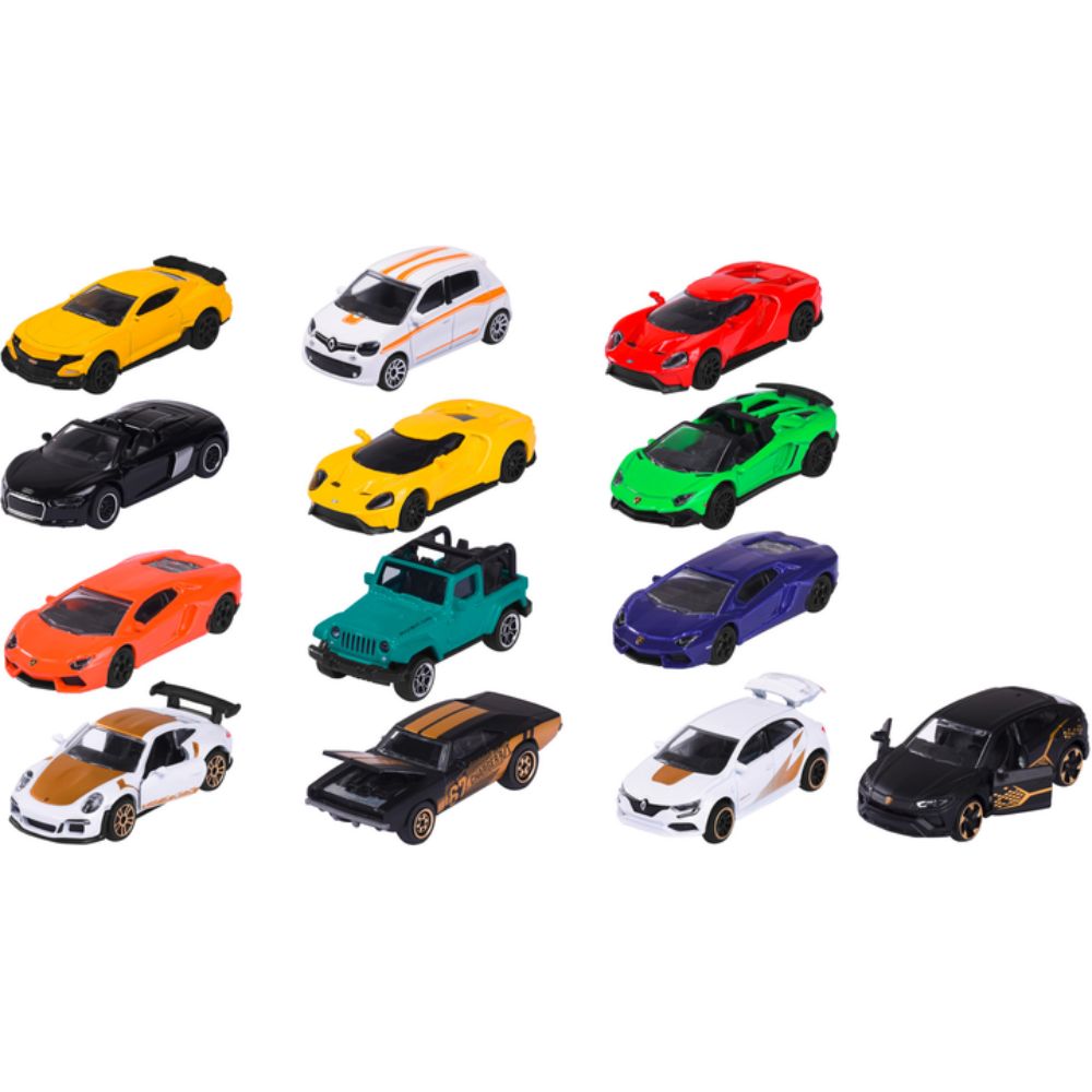 Majorette 13 metalliautoa Street & Gold Edition 1:64 - Image 3