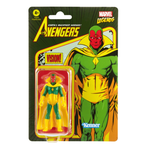 Marvel Retro Vision-hahmo 9,5 cm