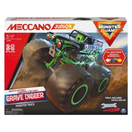Meccano Junior Monster Jam Grave Digger rakennussarja - Image 3
