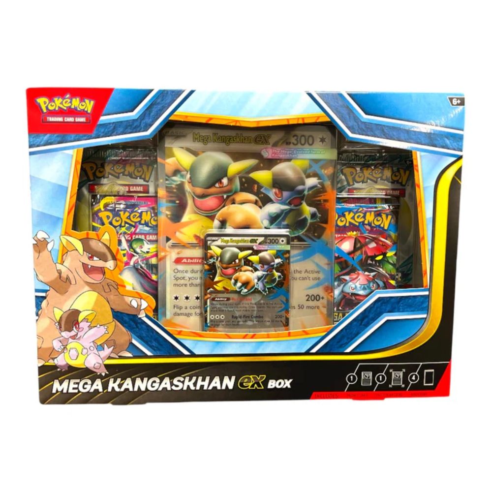Pokemon Mega Evolution Mega Kangaskhan EX Box keräilykortti -pakkaus
