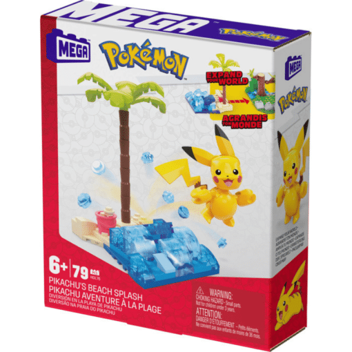 Mega Pokemon Pikachu Beach Splash