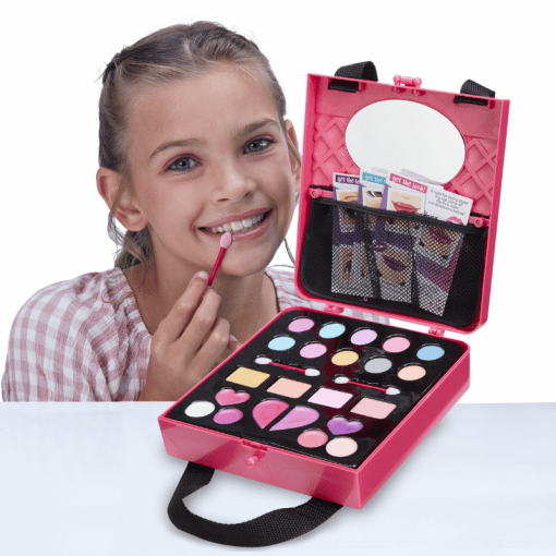 Meikkisetti laukku shimmer pinkki 22 osaa - Image 3