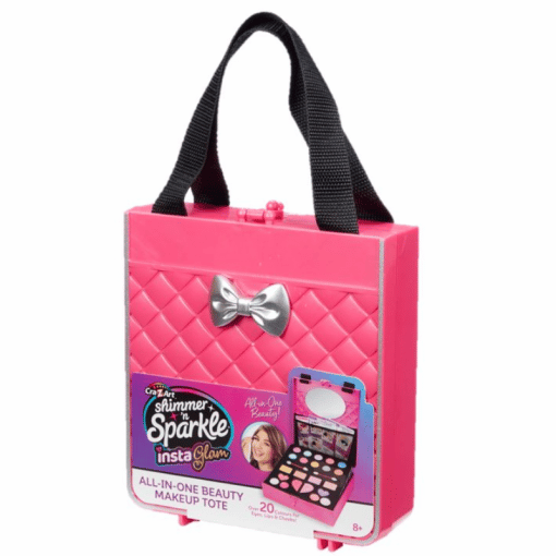 Meikkisetti laukku shimmer pinkki 22 osaa