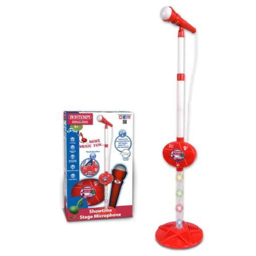 Mikrofoni ja jalusta Bontempi