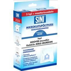 Mikrokuitu pölypussi 4520 5 kpl