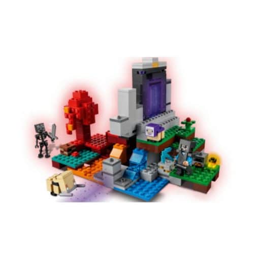 Minecraft 21172 raunioitunut portaali Lego - Image 3