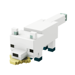 Minecraft-A-Block Arctic Fox