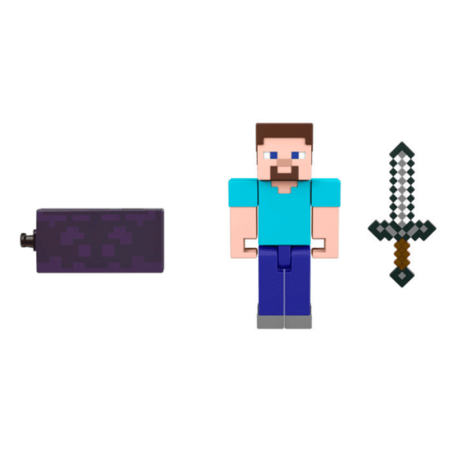 Minecraft-A-Block Steve & Miekka