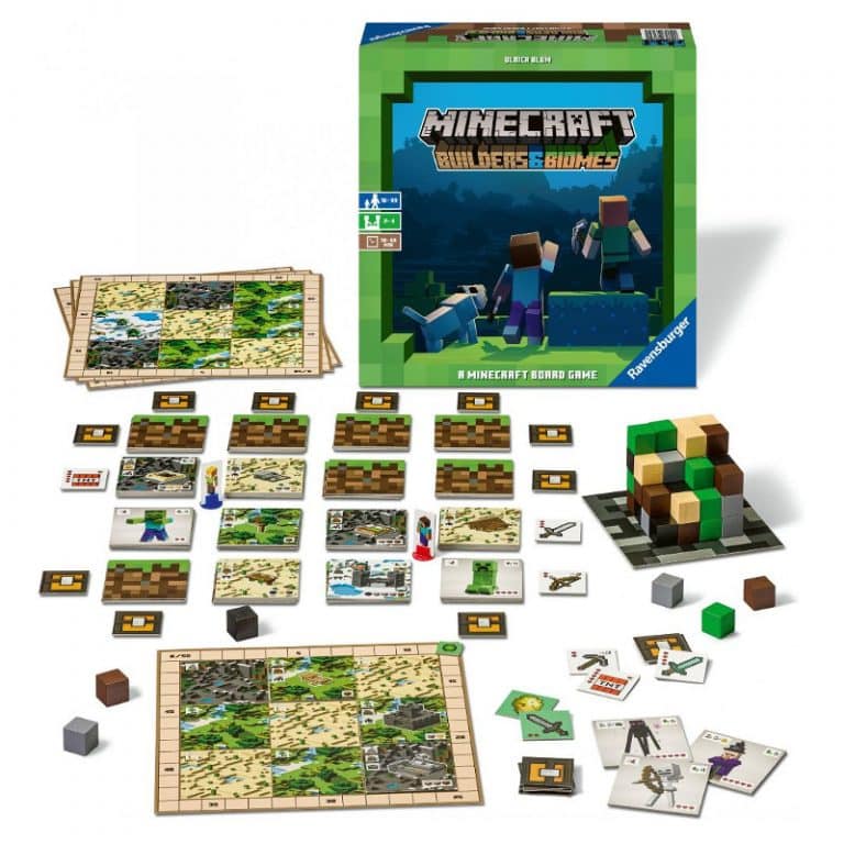 Minecraft Builders & Biomes Lautapeli - Image 2