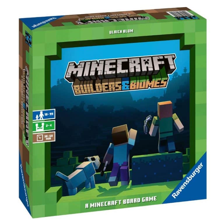 Minecraft Builders & Biomes Lautapeli
