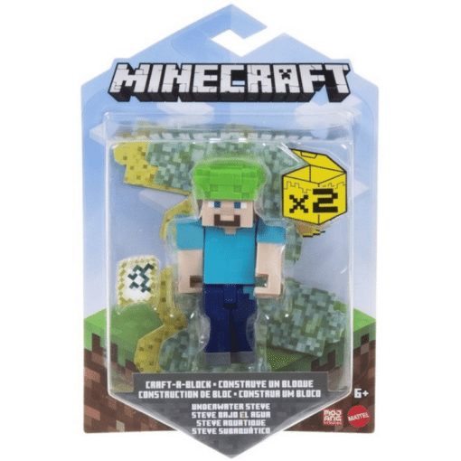 Minecraft underwater Steve