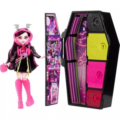Monster High Skulltimate Secrets Neon Frights Draculaura -yllätyspaketti