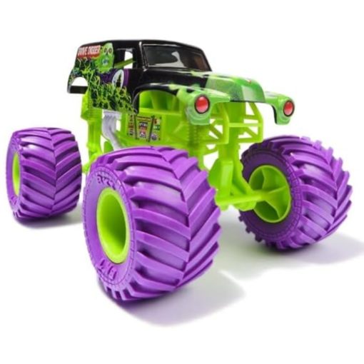 Monster Jam Grave Digger – Series 24 (1:24 Die-Cast, Purple Tires)