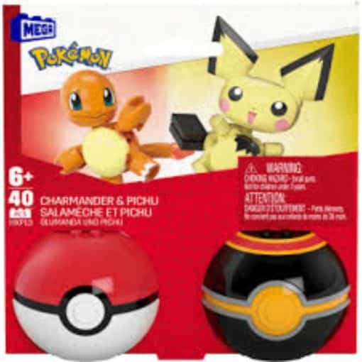 Mega Pokemon Charmander & Pichu 40 osaa