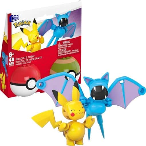 Mega Pokemon Pikachu & Zubat 40 osaa - Image 2