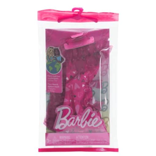 Barbie asu sydän mekko pinkki