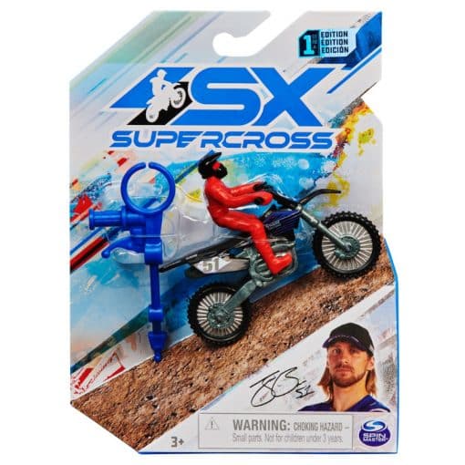 Moottoripyörä Supercross Justin Barcia