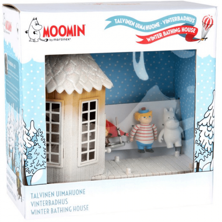 Muumi talvinen uimahuone