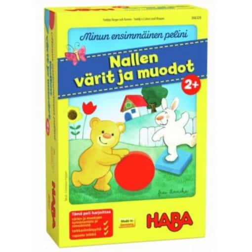 Nallen Värit ja muodot lautapeli Haba