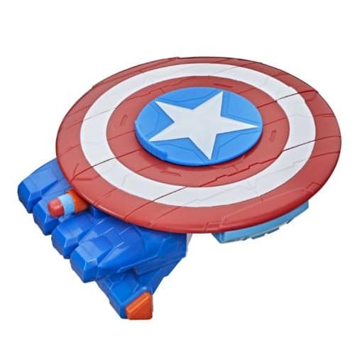 Nerf Mech Strike Captain America-kilpi Marvel Avengers - Image 5