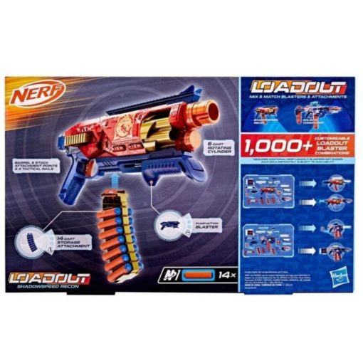 Nerf N Series Loadout Shadowspeed Recon