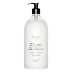 Nestesaippua 1000 ml Feely Joy Clean Cotton