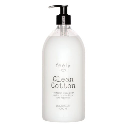 Nestesaippua 1000 ml Feely Joy Clean Cotton