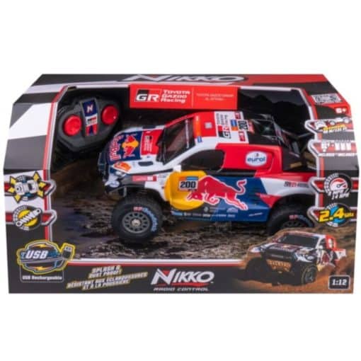 Nikko R/C Toyota Gazoo Racing Dakar Al-Attiyah ralliauto