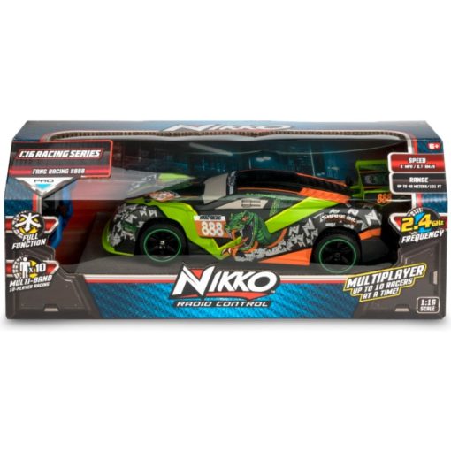 Nikko ralliauto Racing Snake vihreä-radio-ohjattava - Image 2