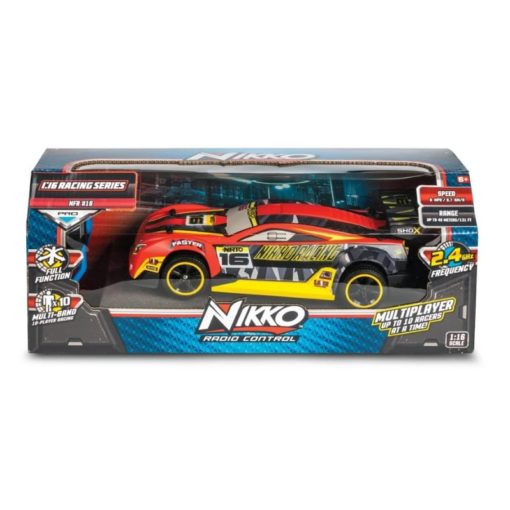 Nikko ralliauto Racing Nrto 16 punainen-radio-ohjattava