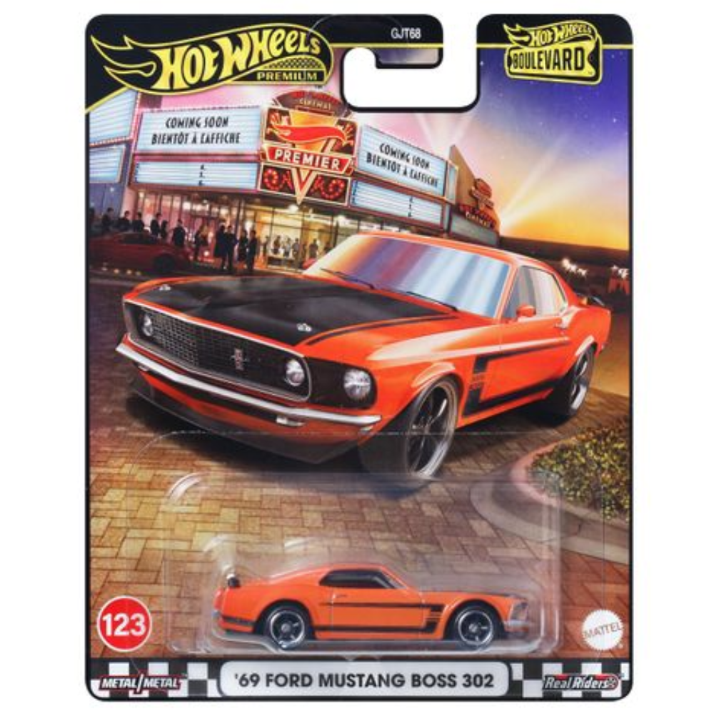Hot Wheels Boulevard ’69 Ford Mustang Boss 302 – Miniauto / Keräilyauto - Image 7