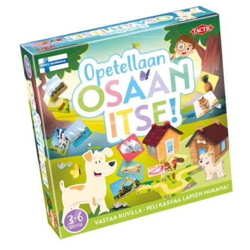 Opetellaan Osaan Itse! lautapeli Tactic