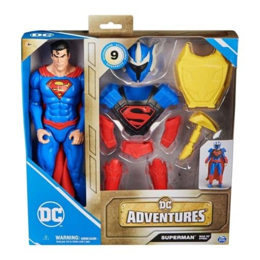 Superman Dc 30 cm ja 9 Panssariosaa