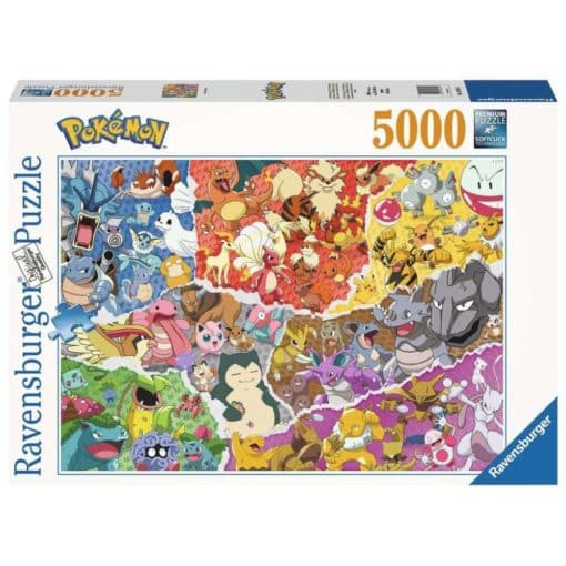 Palapeli 5000 palaa Pokemon Ravensburger