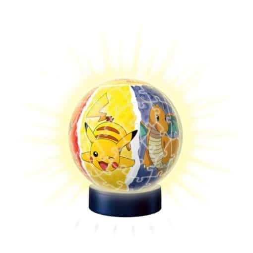 3D Palapelipallo 72 palaa Pokemon Nightlight