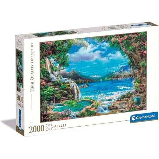 Palapeli 2000 palaa Paratiisiranta Clementoni