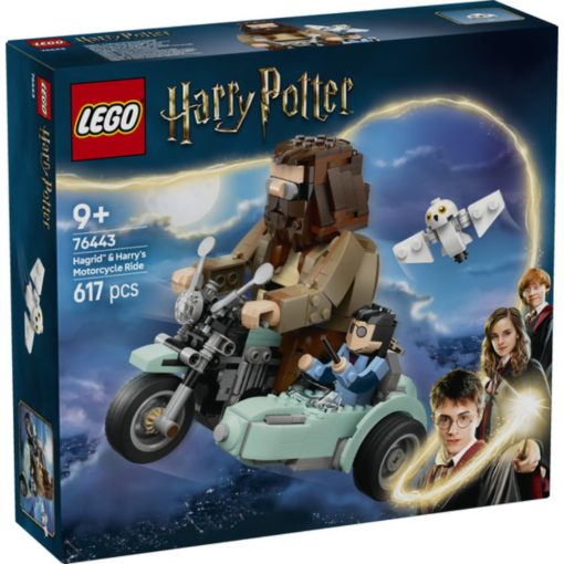 LEGO Harry Potter 76443 Hagrid & moottoripyörä