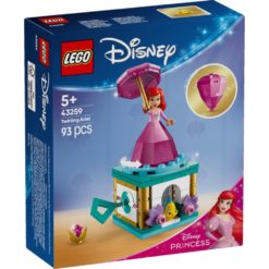 LEGO Disney 43259 pyörähtelevä Ariel