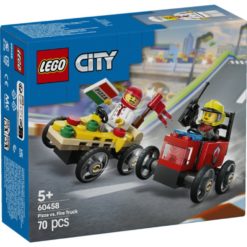 LEGO City 60458 Pizza-auto & paloauto