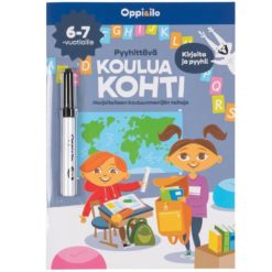 Oppi & ilo pyyhittävä Koulua kohti