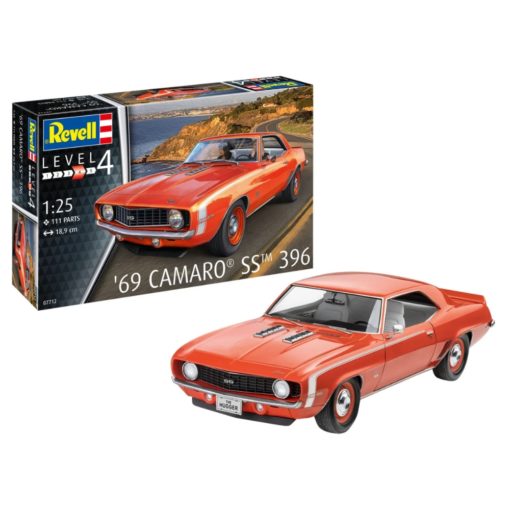 Revell Camaro '69 SS 396 1:25 pienoismalli