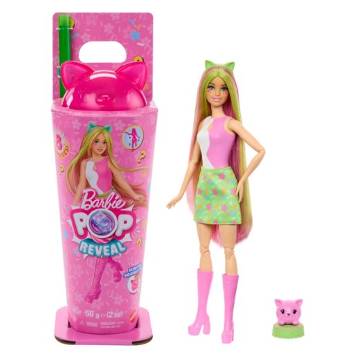 Barbie Pop Reveal yllätysnukke kissa