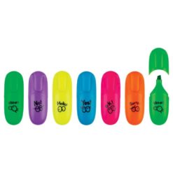 Korostuskynä Mini neonvärisiä 6 kpl