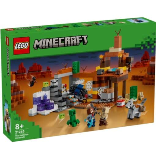 LEGO Minecraft 21263 Erämaan Kaivoskuilu