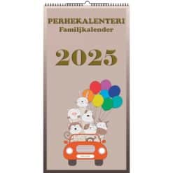 Kalenteri perhekalenteri pitkä design 2025 Aika